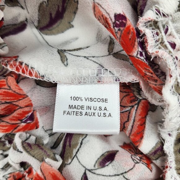 MISA Los Angeles Floral Bell Sleeve Top - Picture 7 of 7